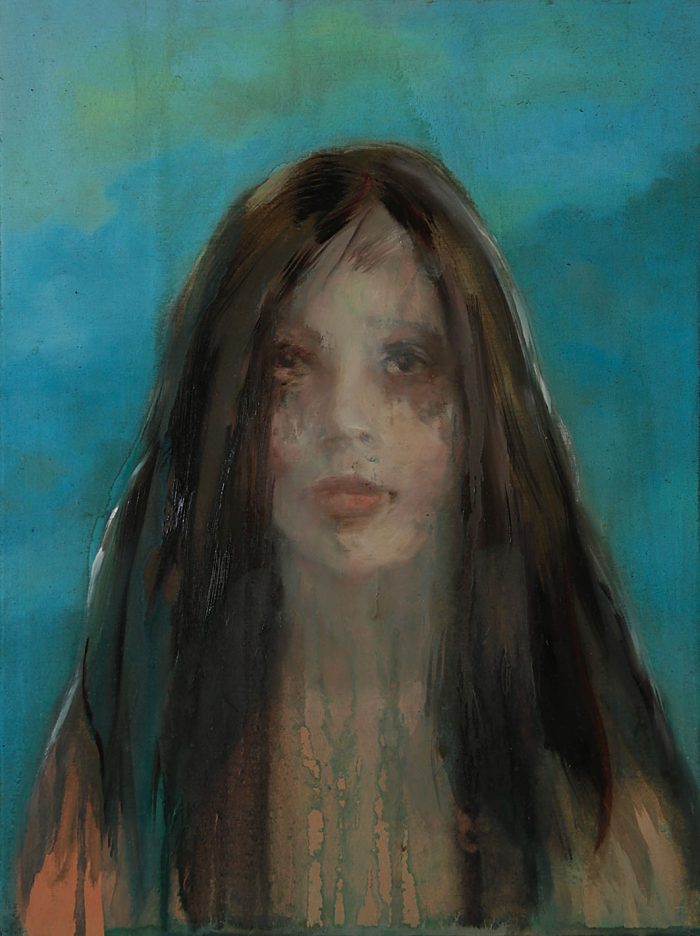 Jahr der Frauen, Öl auf Holz, 40 x 30 cm, 2017