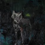 Junger Wolf, 150 x 120cm, 2015