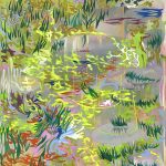 Swamp, Oil on canvas, 150 x 120 cm, 2021