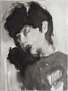 Black Love, Tusche, Aquarell, 32 x 23,5 cm, 2006