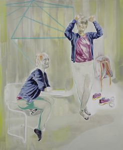 Carla, Oil on canvas, 160 x 130 cm, 2019