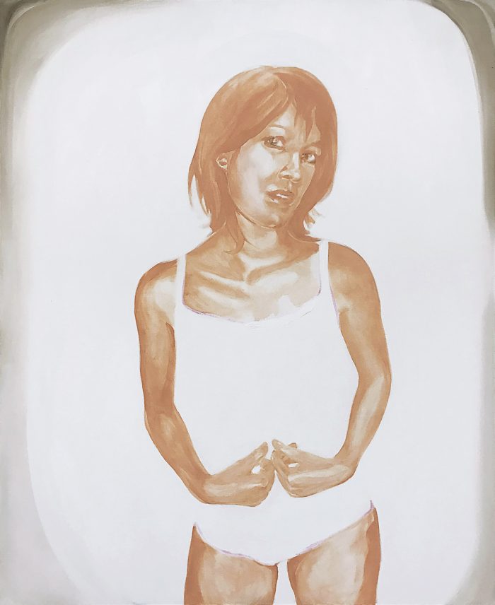 Portrait of Cecily, Oil on canvas, 160 x 130 cm, 2020