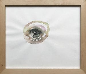Eye, Watercolour, 25 x 32 cm, 2020