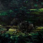 Pferd, Öl auf Leinwand, 120 x 150 cm, 2013