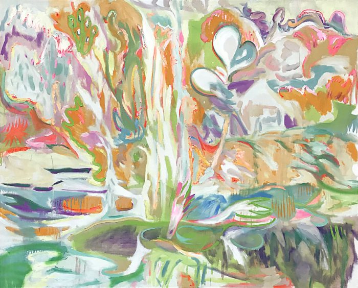 The Garden, Oil on canvas, 160 x 200 cm, 2022