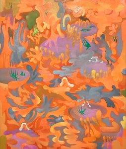Swamp, Oil on canvas, 120 x 100 cm, 2024