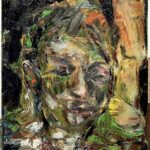 Portrait, Oil on fabric, 30 x 25 cm, 2026