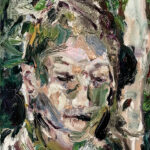 Portrait, Oil on fabric, 30 x 25 cm, 2026