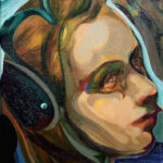 Portrait, Oil on fabric, 30 x 25 cm, 2019/2026