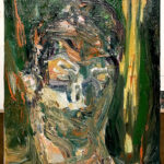 Portrait, Oil on fabric, 30 x 25 cm, 2026