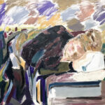 Sleeping woman, Oil on fabric, 100 x 120 cm, 2026