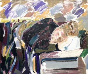 Sleeping woman, Oil on fabric, 100 x 120 cm, 2026