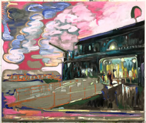 Transit, Oil on canvas, 160 x 180 cm, 2026